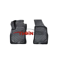 Fiat Doblo Panelvan 2 Parça 2013 3D Havuzlu Paspas Siyah (Karışık)