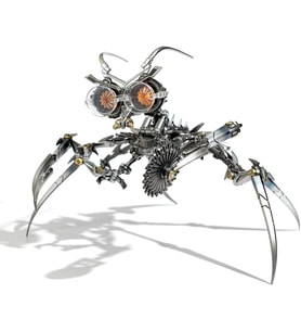 HiPlay Killerbody Transformer Scalpel KB20069-55 – 32 Eklemli, 10 cm Premium Koleksiyon Figürü