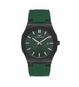 Ferro F11340 Erkek Kol Saati + Yeşil Renk Kampanyalı