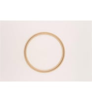 Nurge Ahşap Düz Nakış Kasnak No:4 - 8 mm Açık Kahverengi