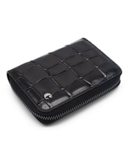 Cacharel Siyah B.Kroko Unisex Deri Cüzdan 24375B7K