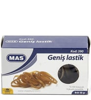 Mas Geniş Lastik 50Gr 2 kutu