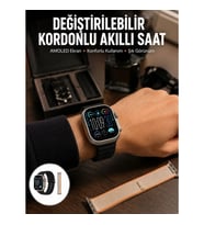 Mey İthalat® Akıllı Saat Çok Fonksiyonlu Unısex Sosyal Medya Girişli Bluetooth Bağlantılı Yeni Nesil
