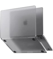 MacBook Air 13,6 ile Uyumlu M5 (A3449) M4 (A3240) M3 (A3113) M2 (A2681) Polikarbonat Sert Koruyucu Çizilme ve Darbe Önleyici Kılıf (Mat-Uzay Gri, 13.6 inç 2022-2023-2024-2025-2026)