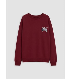 LCW Kids Bordo Bisiklet Yaka Erkek Çocuk Tişört