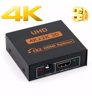 TriLine 4K Ultra HD 3D 2 Port HDMI Splitter Çoğaltıcı