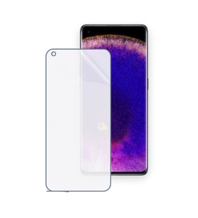 SChitec OPPO Find X5 Uyumlu Ön Yüzey Nano Şeffaf Hidrojel Ekran Koruyucu
