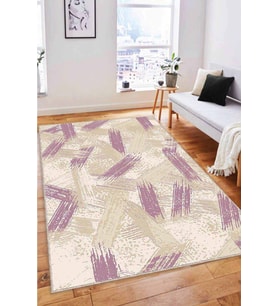 Pembe Spor Kaymaz Tabanlı Makinede Yıkanabilir Halı FR02 - 100 x 160 cm