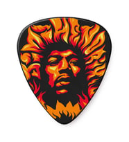 Jim Dunlop JHP14HV Hendrix Voodoo Fire 6'lı Paket Pena