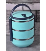 3 Katlı Sızdırmaz Yemek Termosu Sefer Tası Saklama Kabı 2,25 Litre