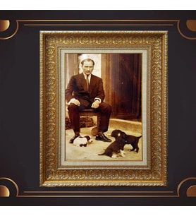 ÖZEL SERİ ALTIN VARAKLI ATATÜRK TABLO S1004