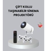 4K Wi-Fi 6 Projeksiyon Cihazı – 10.000+ Oyun Desteği, Kablosuz Bağlantı Ve Çoklu Giriş Portları