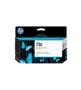 HP P2V64A (730) SARI 130 ML GENIS FORMAT MUREKKEP KARTUSU