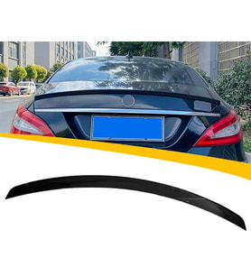 Mercedes CLS W218 Bagaj Üstü Spoiler Parlak Siyah Spoyler Plastik İthal 2012-2018