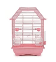 Ev Çatılı Kafes Pembe 300 Seri