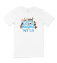 Seyahat Haritası Tişört