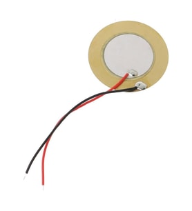 27mm Piezo Disk 5cm Kablolu Ses Üretici Oyuncak Alarm Acil Tehlike Uyarı Kapı Zil Oyun Kısa Devre Bu