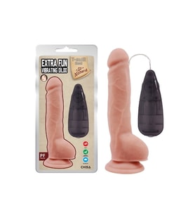 Extra Fun 23.5cm Kıkırdaklı Gerçekçi Realistik Vibratör