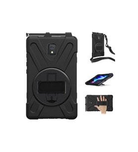 Samsung Galaxy T577 Tab Active 3 Kılıf Amazing Tablet Kapak - Siyah
