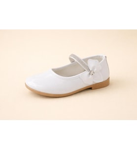 Trendyshose  7074 Kız Çocuk Babet Ayakkabı (Beyaz)