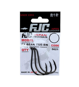 FJC 5621 FX Beak Tue Black Nickel İğne No:4/0 (5 Adet)