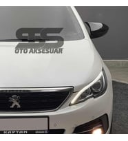 Peugeot 308 Batman Yarasa Ayna Kapağı Piano Black / 2014 - 2021