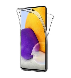 Samsung Galaxy A52 360 Kılıf Şeffaf Ön Arka Korumalı Silikon
