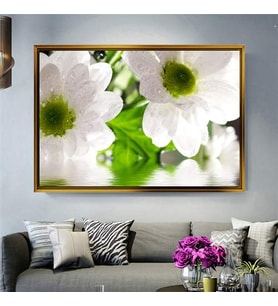 Altın Çerçeveli dekoratif tablo l1659 (Gold)