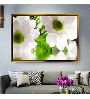 Altın Çerçeveli dekoratif tablo l1659 (Gold)