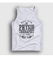 Presmono Unisex Beyaz Calm Hediye Physiotherapist Fizyoterapist Atlet 541940tt (Beyaz)
