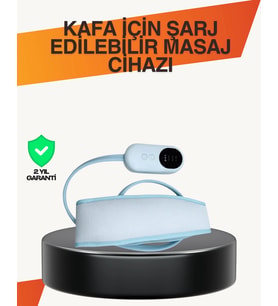 Evde Spa Etkisi Sunan Isıtmalı Baş Masaj