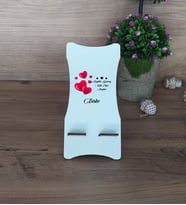 Sevgiliye Hediye Ahşap Telefon Standı Sevgililer Günü Hediyesi