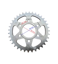 Rks R250 Arka Dişli 520-36T İç 64 Mm 6 Delikli Öm