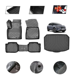 Nissan Qashqai e-Power 2024 Model 4D Bagaj Paspas Set