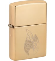 Zippo Filigree Flame High Polish Brass Dizayn Çakmak