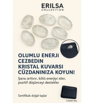Sertifikalı Cüzdan Boy Kristal Kuvars Taşı Kütle - Günlük Arınma ve Zihinsel Netlik Taşı (Çok Renkli)