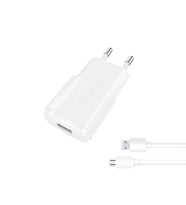 2A Micro USB Şarj Seti 10W Adaptör ve Micro USB Şarj Kablosu Telefon Şarj Aleti (Beyaz)