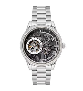 U.S. POLO ASSN. USPA1112-02 OTOMATİK ERKEK KOL SAATİ (Gri)