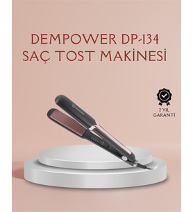 Dp-134 Tost Saç Şekillendirici – Hızlı Isınan, Kalıcı Belirgin Dalgalar İçin İdeal - Lisinya