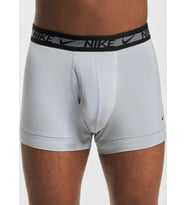 Nike Dri Fit Ultra Stretch 3 Pack Micro 3 lü Paket Kısa Boxer Siyah-Füme-Gri