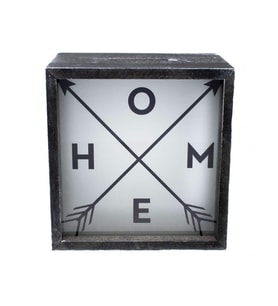 SİYAH HOME TASARIM AHŞAP KUMBARA
