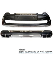 Kia Sorento Uyumlu Ön Arka Koruma 2014-2019 Parça (Çok Renkli)