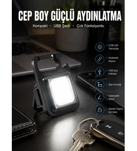 Led Işık Acil Durum Işığı Çok Fonksiyonlu Mıknatıs Özelliği