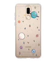 Huawei Mate 10 Lite Uyumlu Baskılı Yumuşak Silikon Şeffaf Telefon Kılıfı