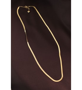 316L Çelik Altın Renk 60 cm İtalyan Zincir Kolye 5886 - OVRLAU7976-4101