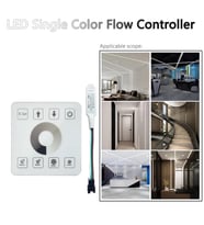 Tek Renk Pixel LED Kontrol Cihazı 4 Kanal 5V/24V Dokunmatik Kumandalı Kablosuz LED Dimmer Kontrol Ünitesi