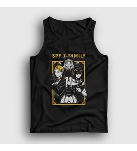 Presmono Unisex Siyah Poster Anime Spy X Family Atlet 318433tt