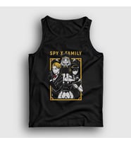 Presmono Unisex Siyah Poster Anime Spy X Family Atlet 318433tt