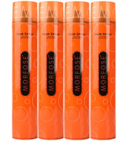 Morfose Saç Spreyi 400ML Ultra Sert (Turuncu) (4 Lü Set)