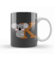 K For Koala Koala Lover Kupa Bardak Porselen